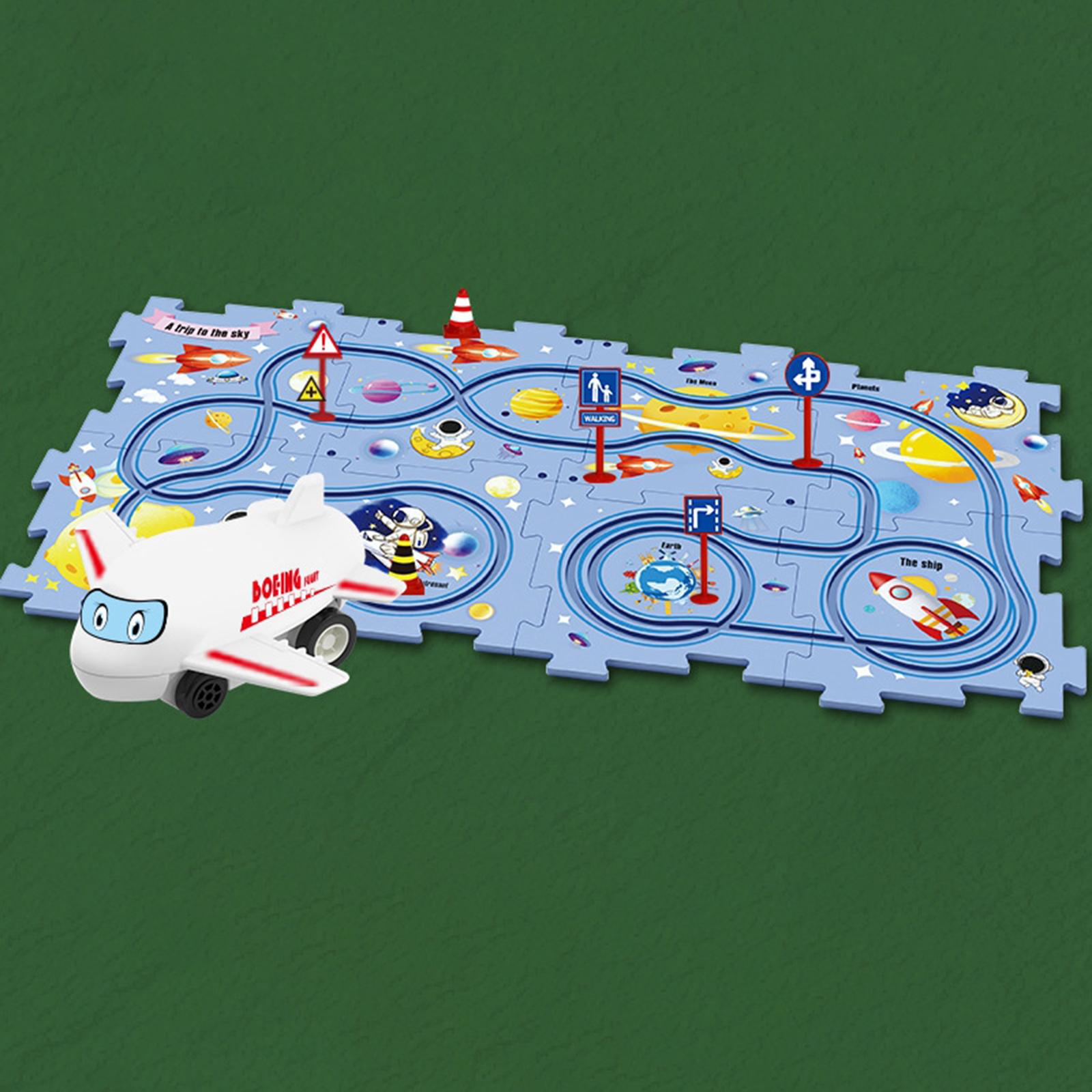 Board Game Race Track - لعبة سباق السيارات على المسار المزود
