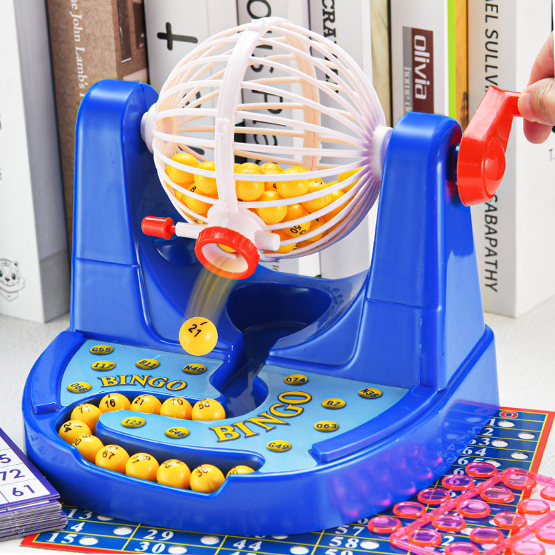 Board Game Multiplayer - آلة سحب أرقام البينجو الكلاسيكية للعائلة،