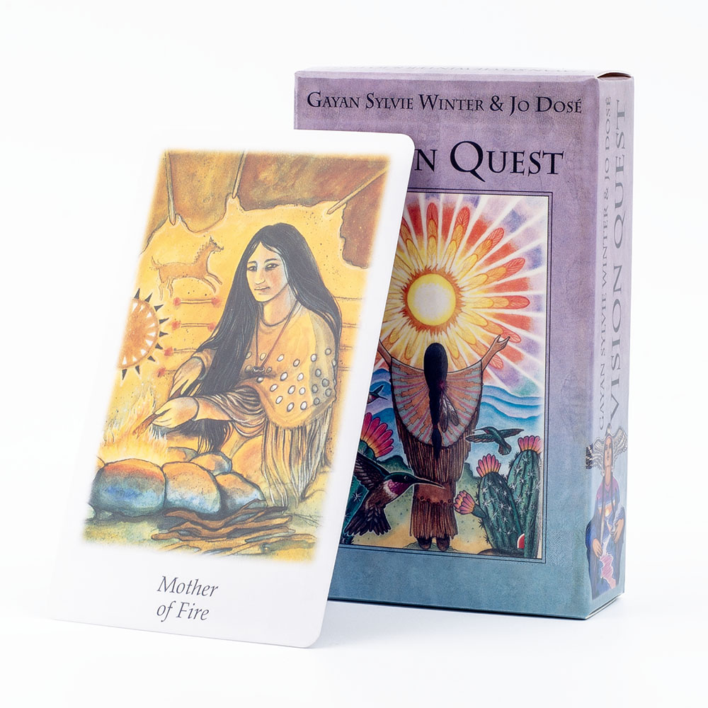 Board Game Quest - سطح تارو السعي للرؤية ، سطح