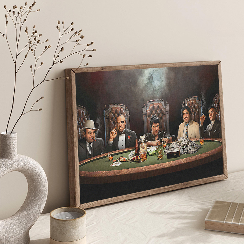 لوحة فنية لعائلة السوبرانو، مل - مراجعة Board Game Hotel وسعره