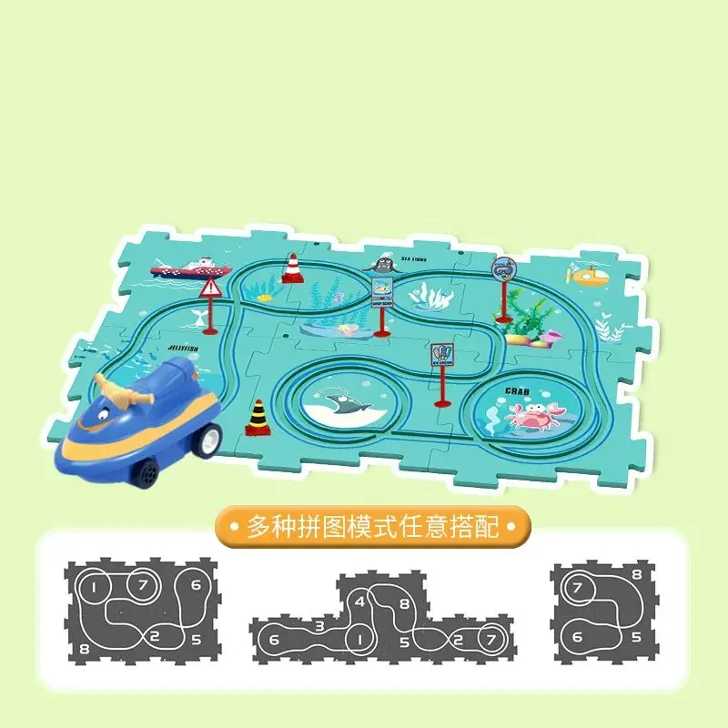 لغز مسار سيارة سباق كهربائية ل - مراجعة Board Game Race Track وسعره