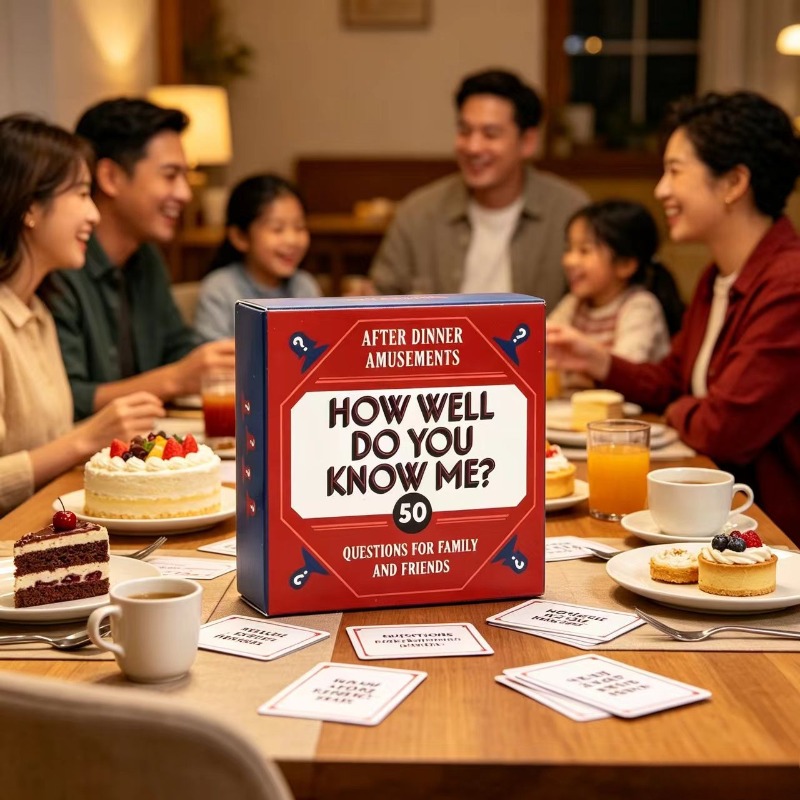 كم تعرفني جيدًا؟ 50 بطاقة أسئل - مراجعة Board Game Question وسعره