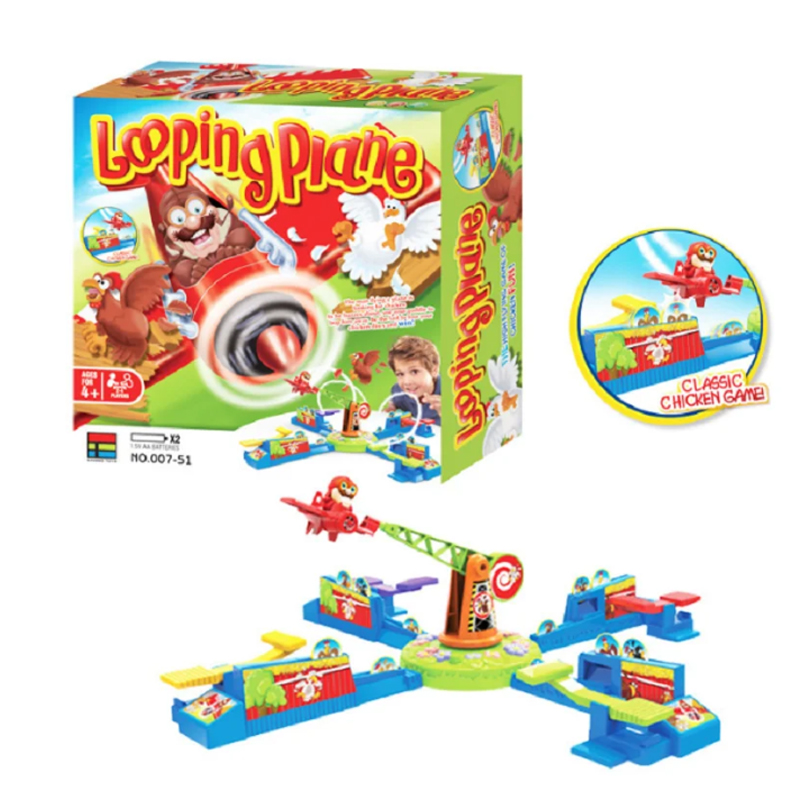 لعبة طائرة دوارة لسرقة الدجاج، - مراجعة Board Game Multiplayer وسعره