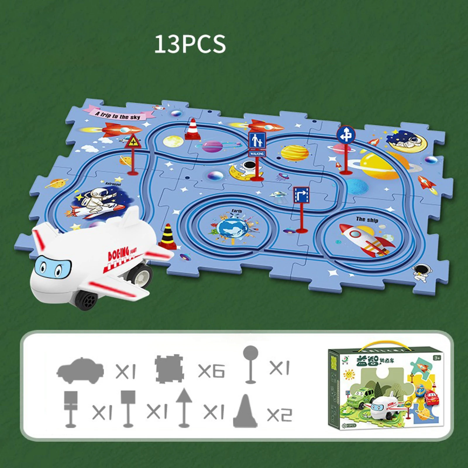 مجموعة ألعاب سباق السيارات الك - مراجعة Board Game Race Track وسعره