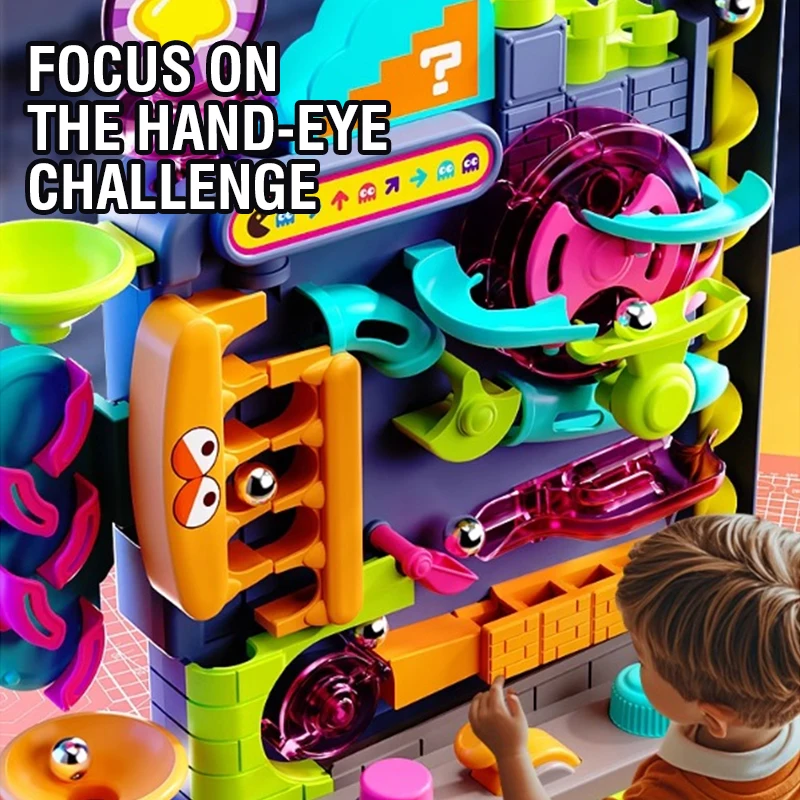 لغز الكرة المسار سباق تشغيل ال - مراجعة Board Game Race Track وسعره